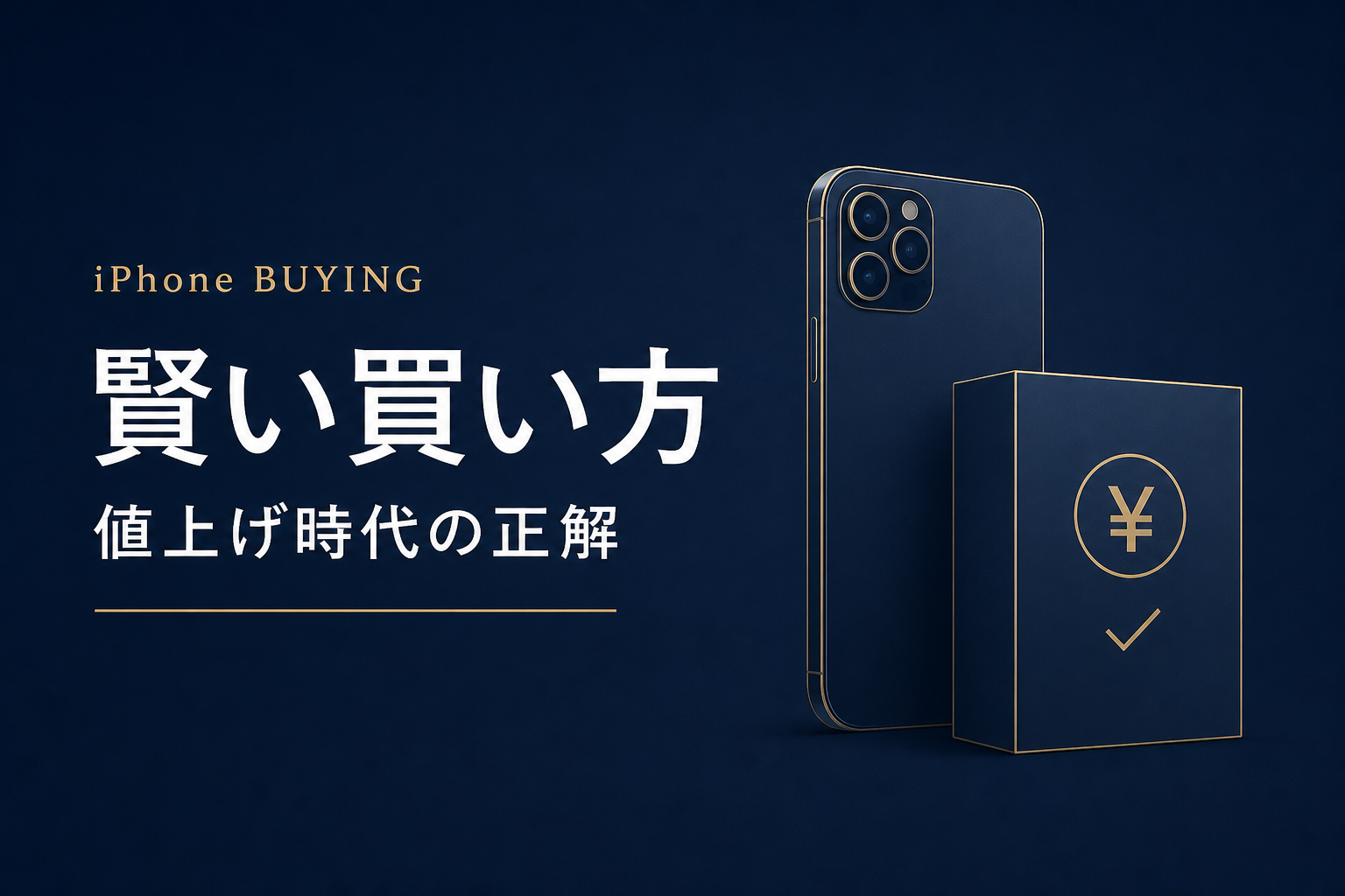 iPhone賢い買い方｜型落ち16・整備済・17eで損せず買う