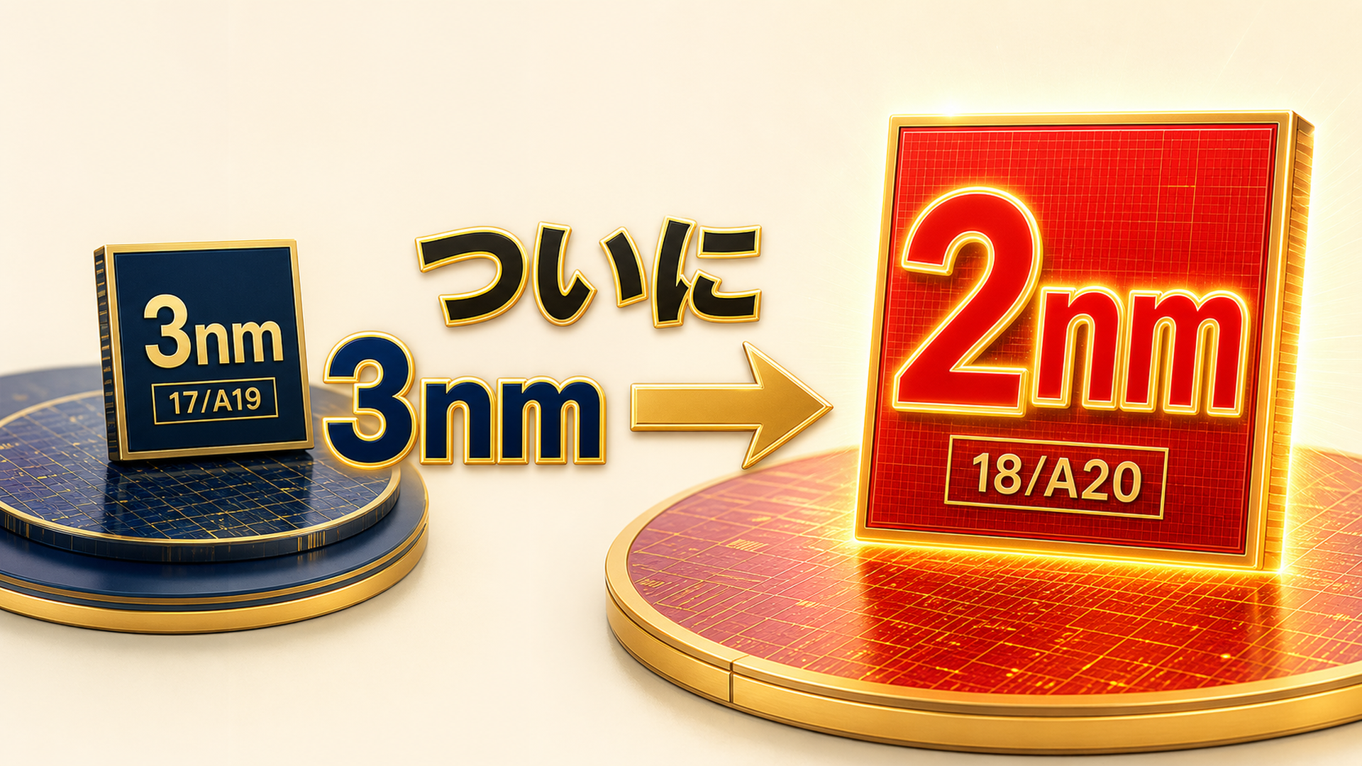 iPhone 17のA19は3nm iPhone 18のA20はついに2nmへ進化