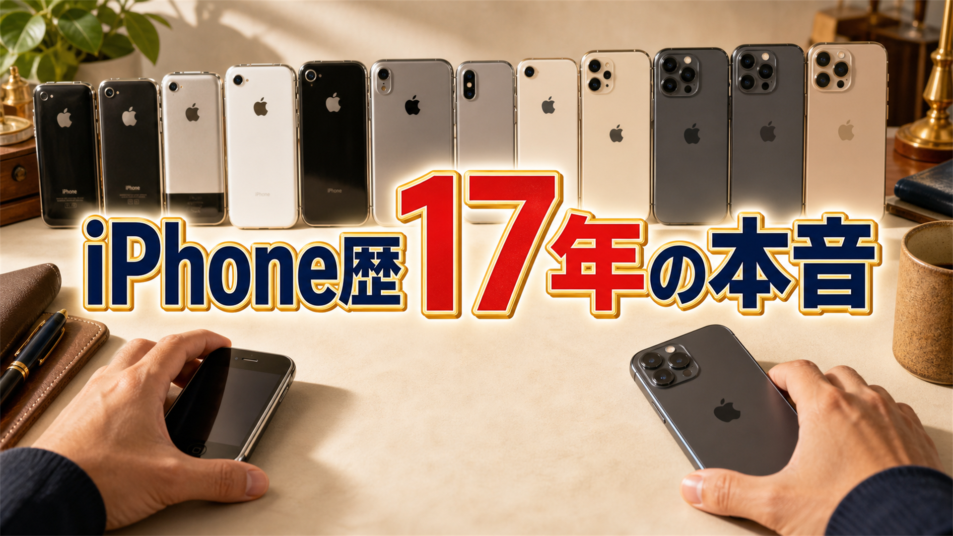iPhone歴17年・3GSから使い続けてきたれんの本音で買い替えを判定