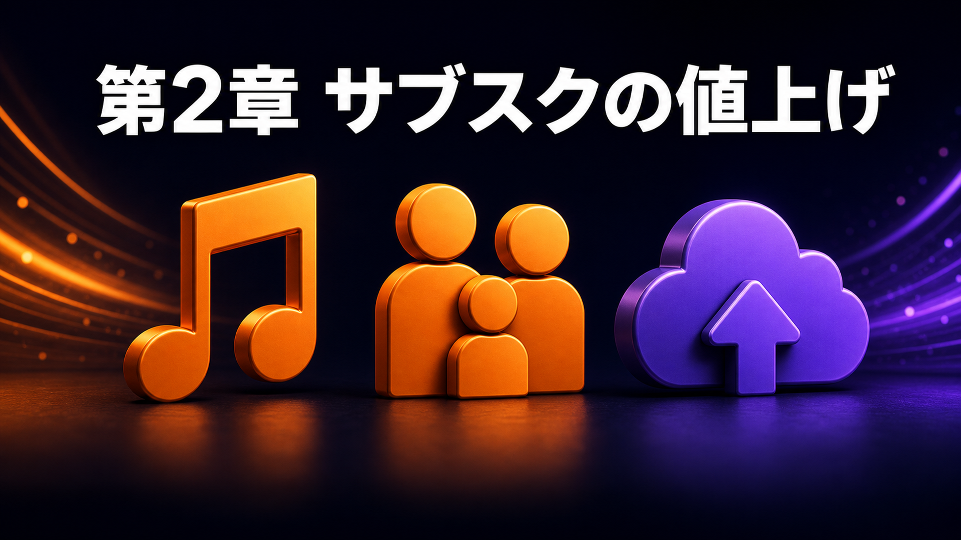 Apple Music Apple One iCloud+ のサブスクも一斉値上げ