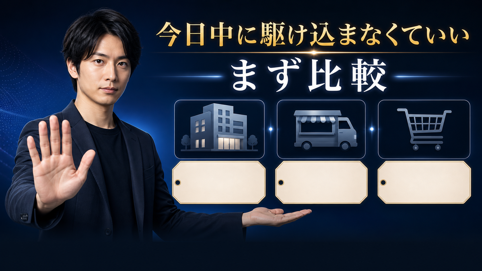 慌てて駆け込まない 買う場所を選べば数千円変わる