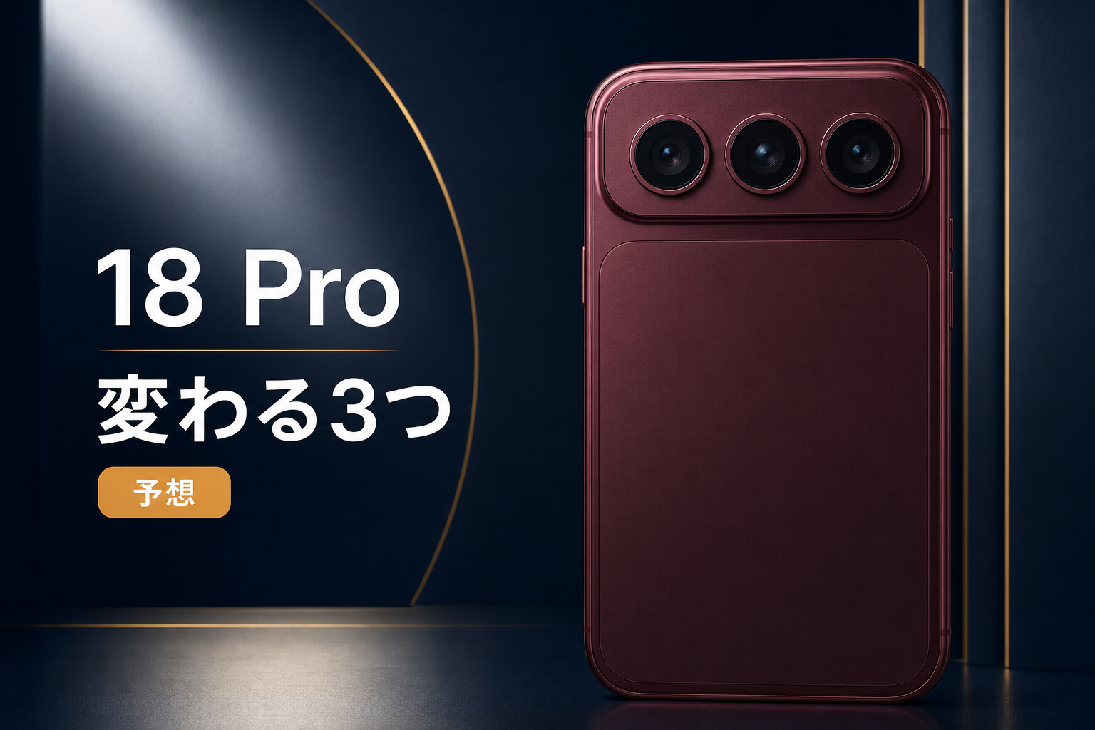 今のiPhoneから18 Proで実際に変わる3つ カメラ 電池 熱