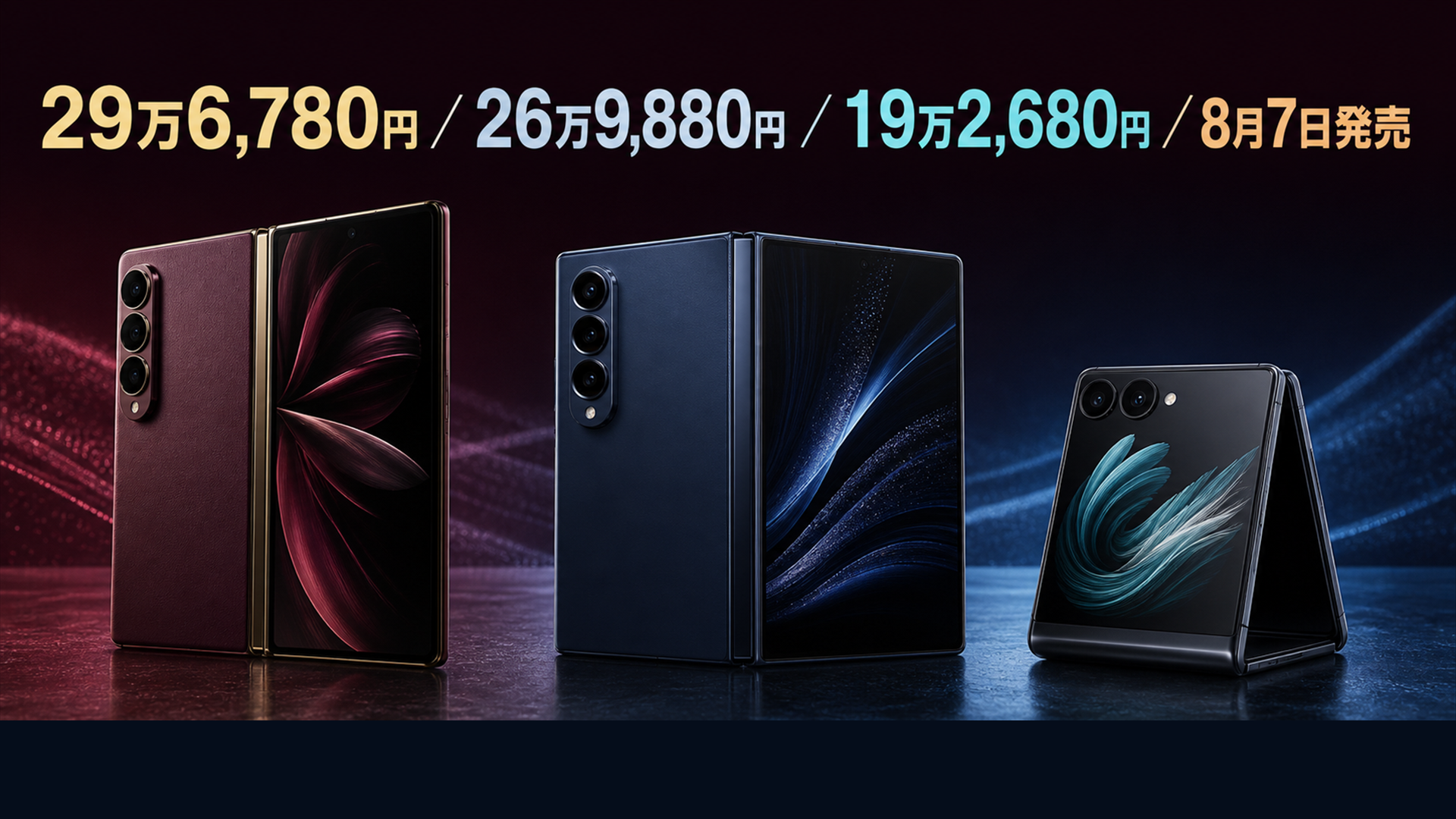 Galaxy Z Fold 8の日本価格は約30万円