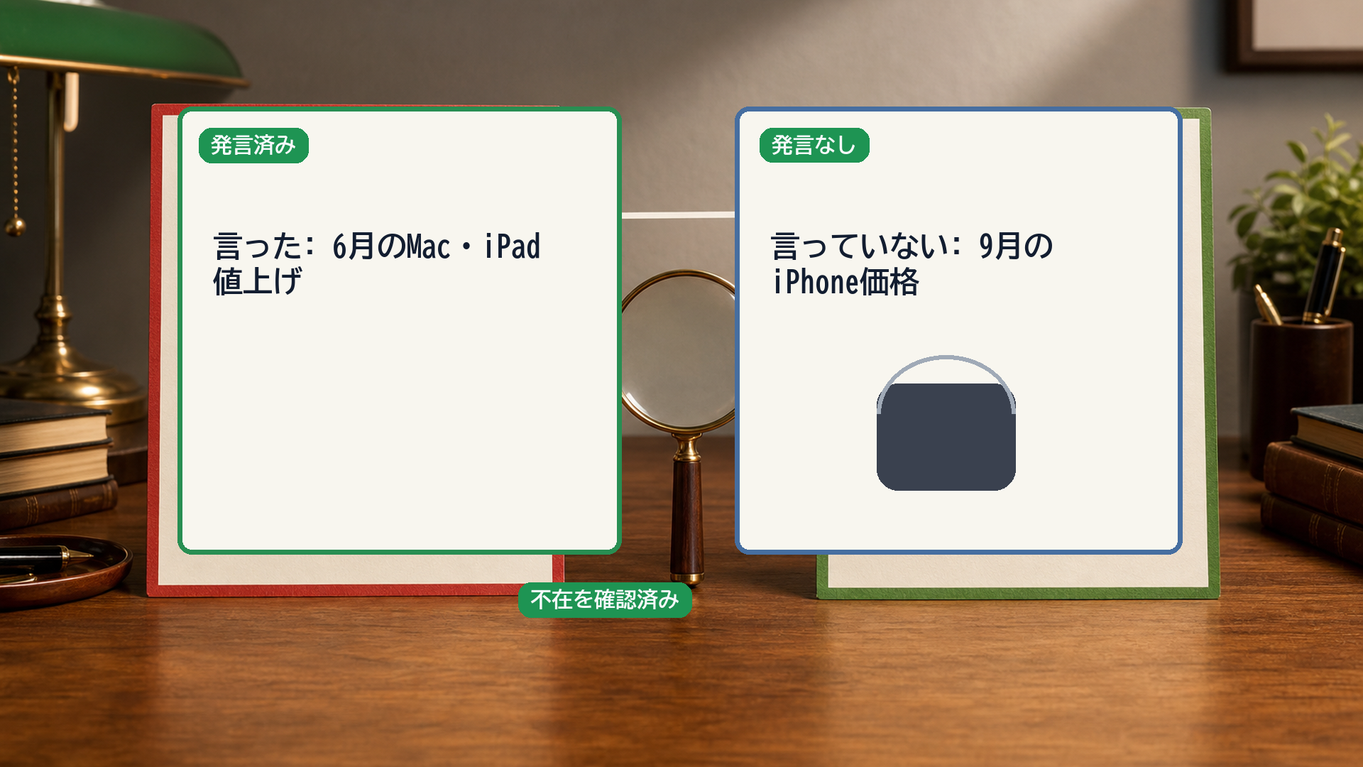 クックは9月のiPhoneを値上げするとは一言も言っていない