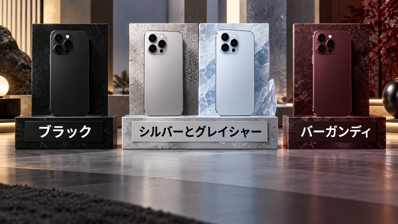 Pro Maxの中でずれた順