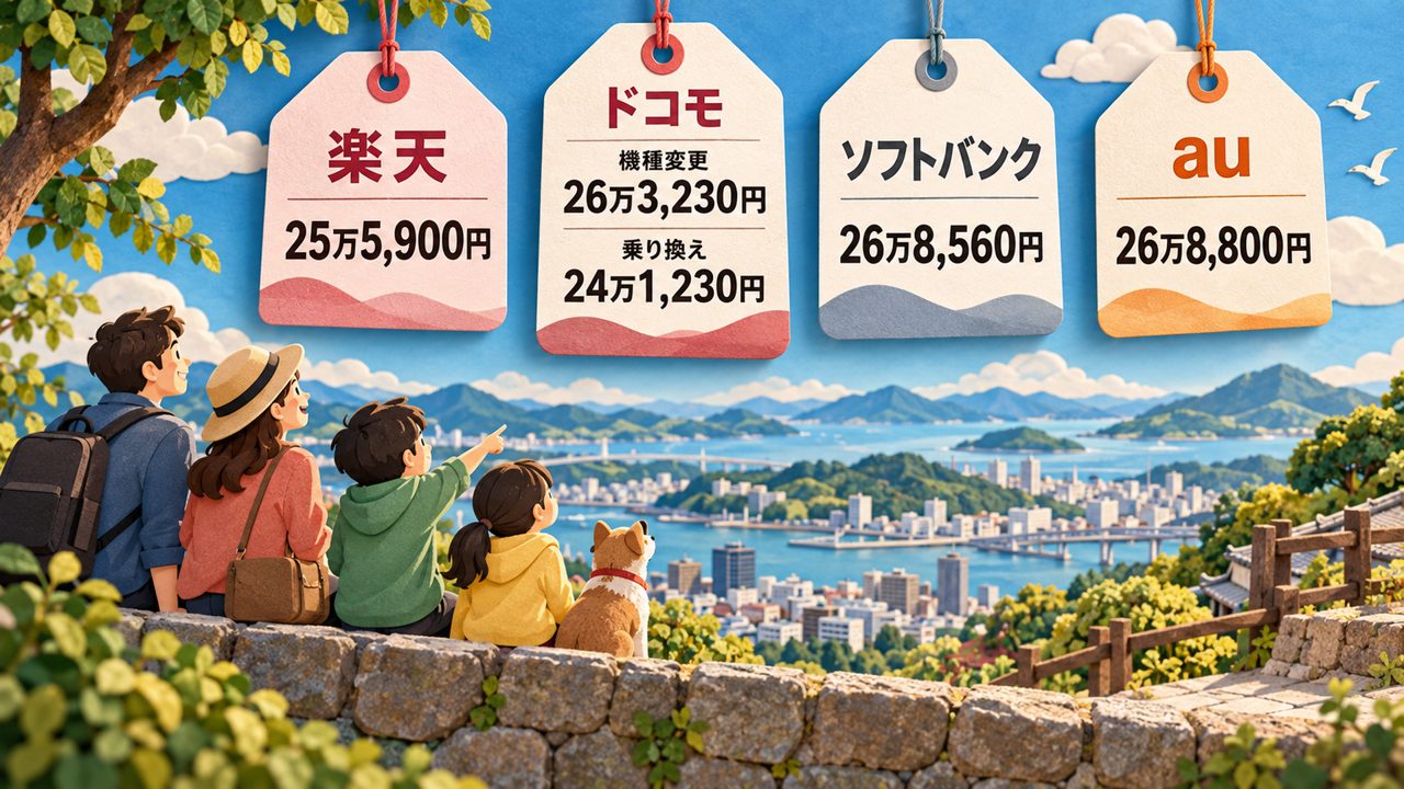 4社の一括の値段